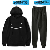 Dreamwastaken Novelty Hoodies Dream Merch Shirt Fashion Casual Printing Hoodie Ankle Banded Pants Suit