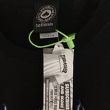 Thrasher T Shirt Ice Blue Flame Loose Short Sleeve