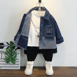 Toddler Boys Jackets Boy's Cowboy Shirt Coat Children