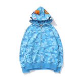 Bape Hoodie Men's Women's Zipper Sweater Jacket