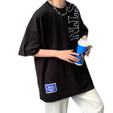 Men's T-Shirt Summer Short-Sleeved T-shirt Printed Top