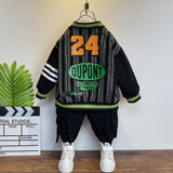 Toddler Boys Jackets Children's Clothing Boys' Baseball Jacket outside