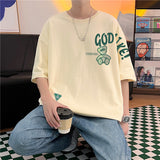 Men's T-Shirt Summer Printed round Neck Short Sleeve T-shirt
