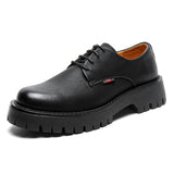 Indo Western Shoes British Style Thick Bottom Youth Men's Shoes