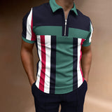 Polo Shirts Men's Summer Polo Shirt Short-Sleeved T-shirt Casual