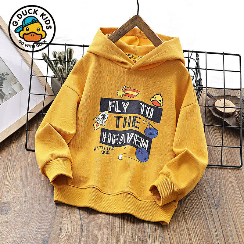 Children Hoodie Sweatshirts Boys' Casual Hooded Sweater Spring and Autumn