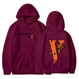 Juice WRLD in Loving Memory Hoodie Vlone & Friends Sweater Loose