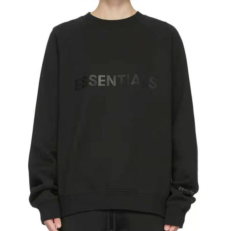 Fog Sweatshirt Letter Crew Neck Sweater Trendy Loose Large Size Retro Sports Top Fear Of God essential