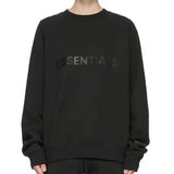 Fog Sweatshirt Letter Crew Neck Sweater Trendy Loose Large Size Retro Sports Top Fear Of God essential