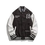 Letterman Jacket Outfit Senior Jackets Varsity Baseball Coat Spring and Autumn Workwear Jacket Men's Casual Jacket
