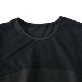 Kesha Black Dress Sexy Patchwork Mesh See-through Women's Dress