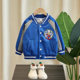 Toddler Boys Jackets Ultraman Children's Clothing Boys' Baseball Jacket
