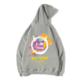Smiley Face Hoodie Street Oversize Fall/Winter Hoodie Men's plus Size
