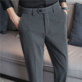 Men Trousers Business Suit Pants