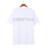 Fog Essentials Tshirts Fog Reflective Essentials Fear Of God High Street Loose Short Sleeve T-shirt Men and Women