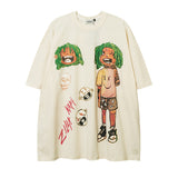 Man Tees Men's Spring and Summer Loose Short-Sleeved T-shirt