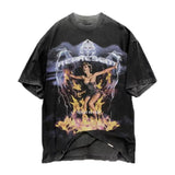 Present T Shirt Vintage Printed T-shirt for Men and Women