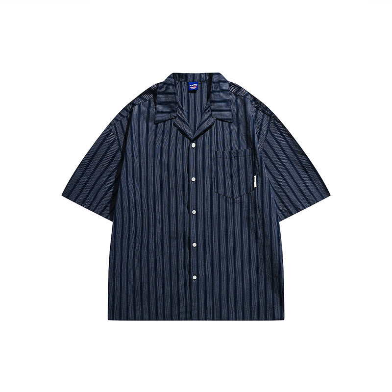 Man Summer T Shirt Stripes