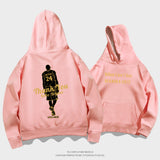 In Memory of Kobe Hoodie Back Memorial Kobe Hooded Sweater Sports Loose