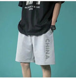 Summer Men Shorts Straight Shorts