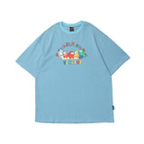 Men T Shirt Summer Casual Tops Cartoon Printed Short Sleeve T-shirt Fashion Loose Half Sleeve