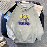 Slogan Graphic Hoodie