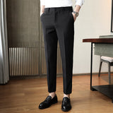 Men Trousers Straight Casual Pants Men's Trousers