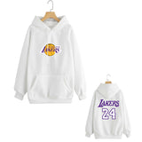 In Memory of Kobe Hoodie Commemorative Kobe No. 24 Hooded Sweater Pure Cotton