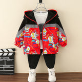 Toddler Boys Jackets Children's Ultraman Spider-Man Jacket Boy's Jacket Spring Clothes
