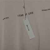 Fog Essentials Tshirts Fog Season 7 Fear Of God Short Sleeve T-shirt for Men and Women