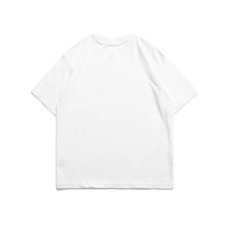 Men T Shirt Summer Casual Tops Men's Clothes Summer Wear Retro Men's round Neck Short Sleeve Casual Large Letter Printed T-shirt Fashion