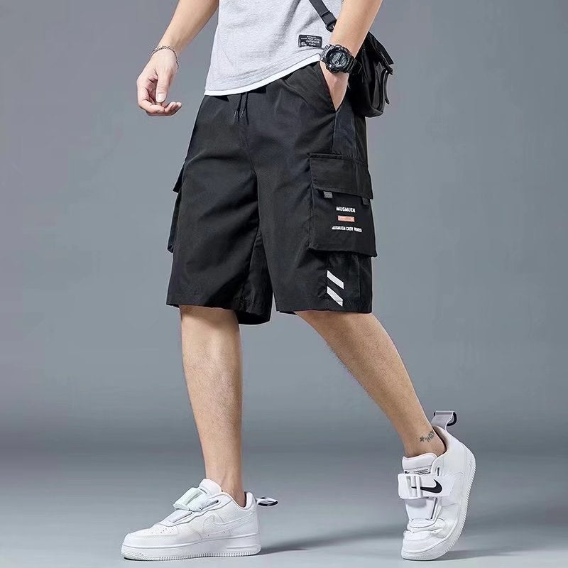 Summer Men Shorts Cargo Shorts Men Summer Pirate Shorts