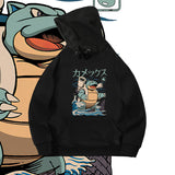 Men and Women Pokemon Pikachu Hoodie Pokémon Hooded Sweater for Men