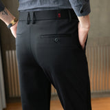Men Trousers Business Gentleman Male Business Trousers