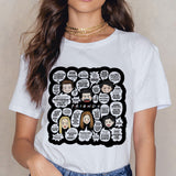 Friends Joey T Shirt Friends TV Show T Shirt Men and Women Couple T-shirt