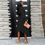 Bella Hadid Dress Fashionable Corset High Collar Dress