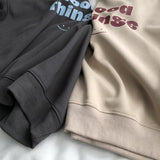 Diana Harvard Sweatshirt Smile Loose Sweater Women's Crew Neck Casual Pullover Warm Top