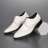 Indo Western Shoes Brogue Men's Leather Shoes