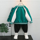 Toddler Boys Jackets Children's Clothing Boys' Autumn Coat Baseball Uniform Children's