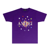 Amiri T Shirt Fashion Brand Short Sleeve T-shirt Shirt