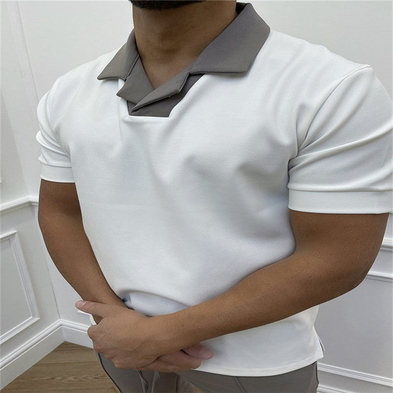 Polo Shirts Summer Polo Shirt Men's Casual Short Sleeve