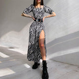 Women Bohemian Dress Women's Spring and Summer Sexy Dress