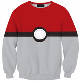 Men and Women Pokemon Pikachu Coat3d Digital Printing