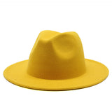 Walter White Fedora Fur Felt Hat Men and Women Autumn Winter Retro Fedora Hat
