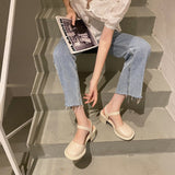 Nude Pumps Block Heel