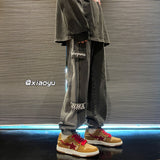 Men Cargo Pants Loose Oversized Casual Pants