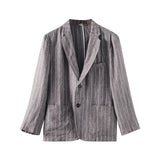 Mens Linen Suits Spring Linen Blazer