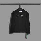Off White Sweatshirts Long Sleeve round Neck Sweater for Men and Women Autumn and Winter
