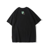 Man Summer T Shirt Bear Graffiti Printing