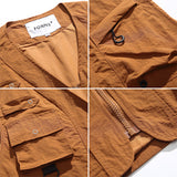 Men Vest Spring Men Loose Sleeveless Top Men
